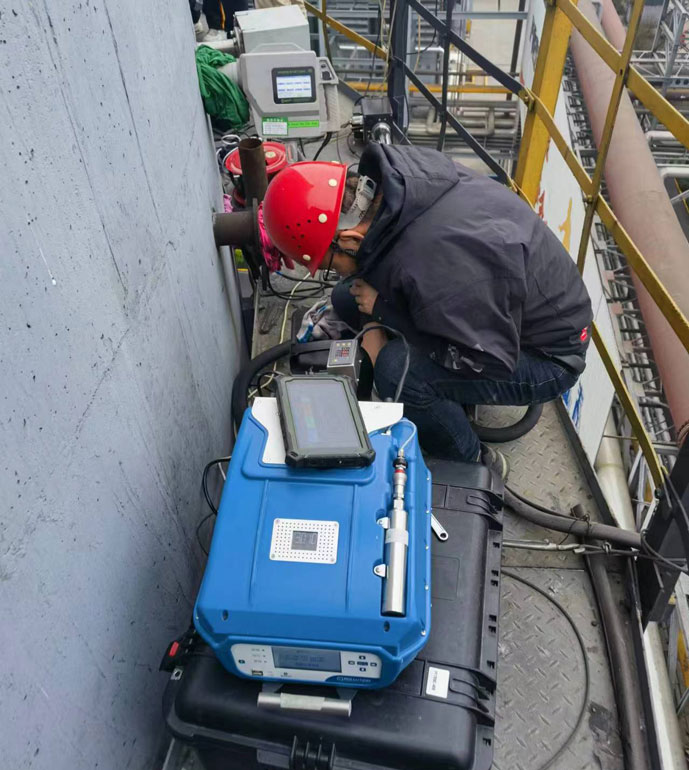 PF-300配合山西環(huán)保部大氣司調(diào)研測(cè)試